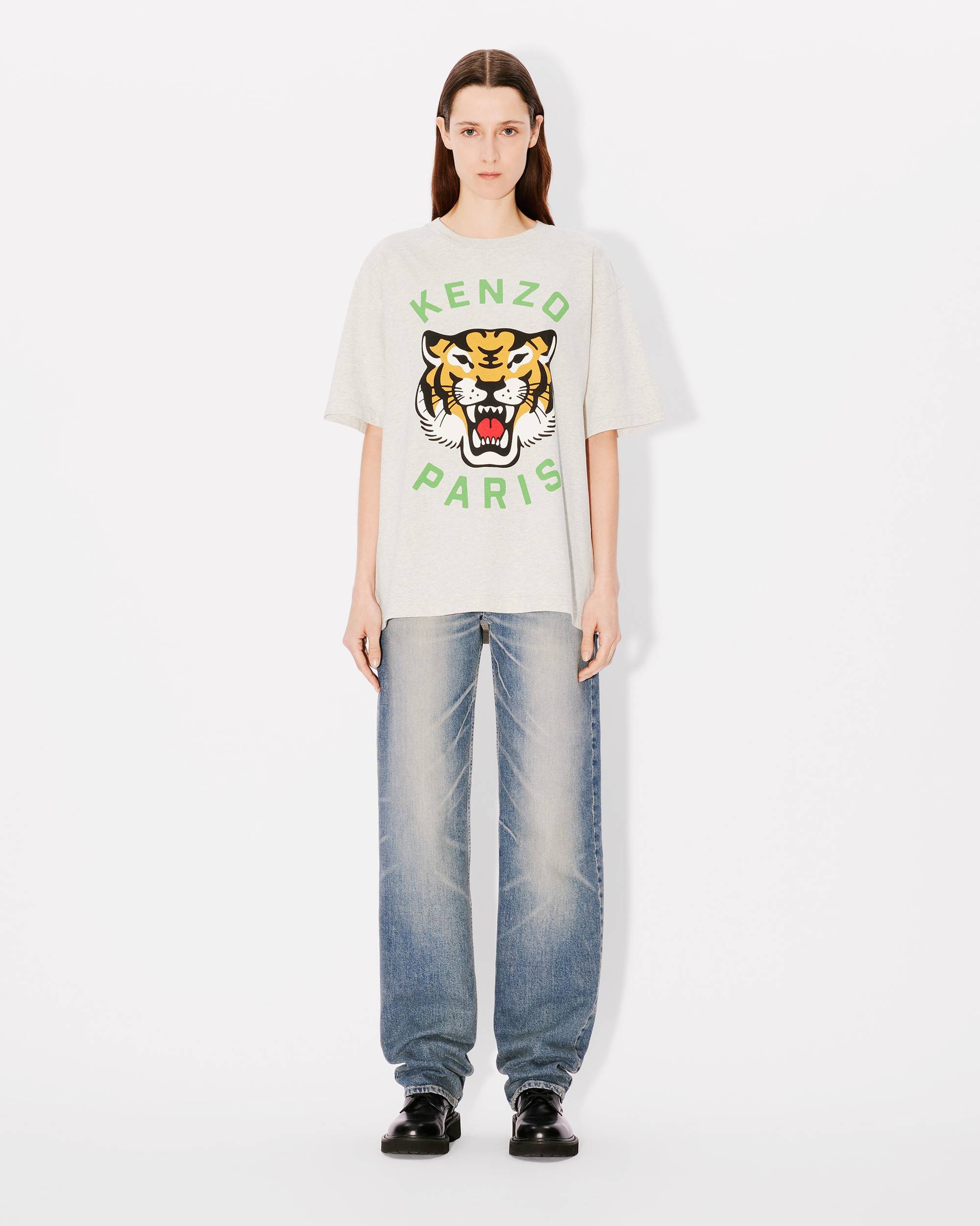 'KENZO Lucky Tiger' oversized genderless T-shirt - 5