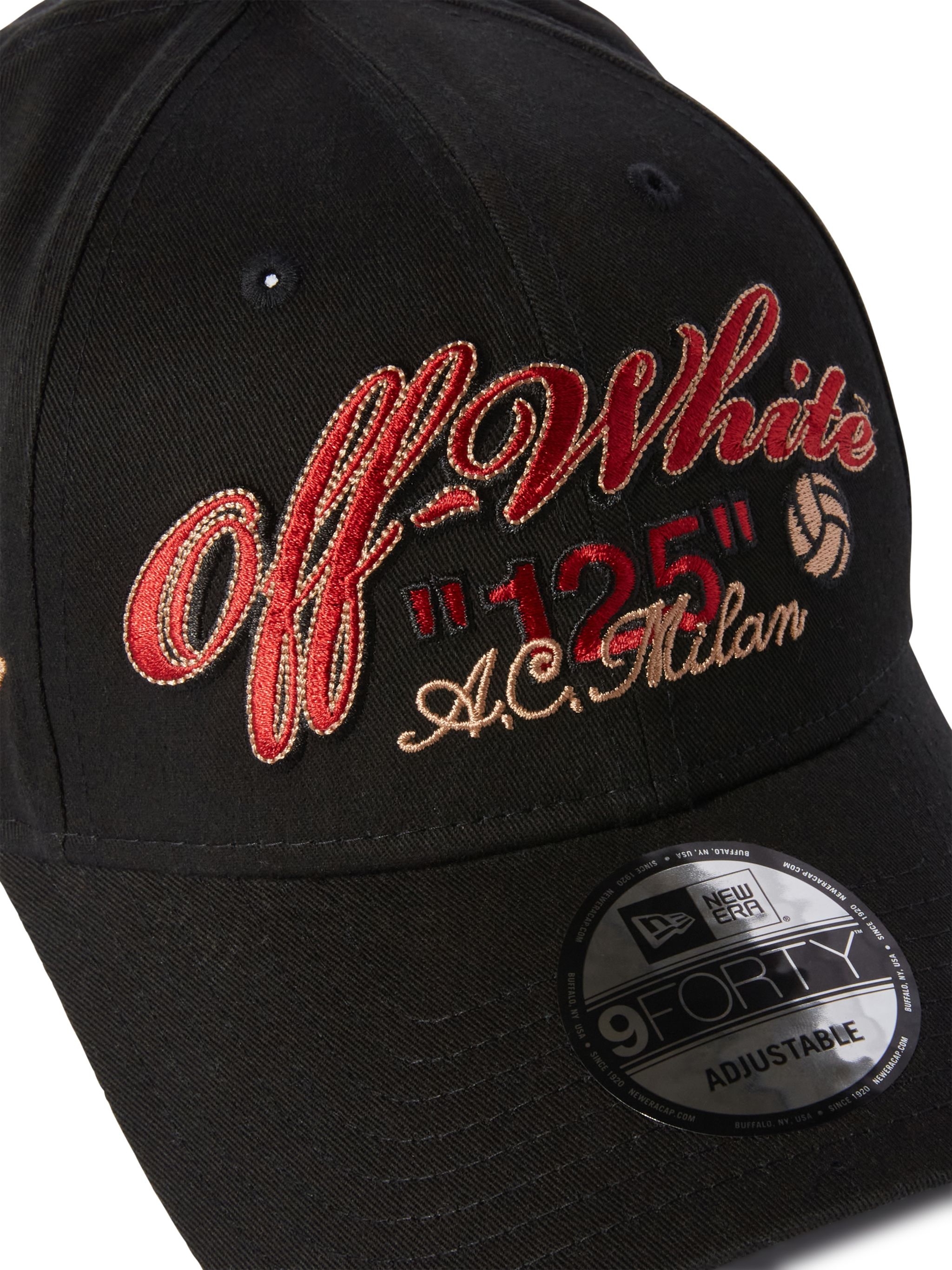 Off-white C/o Ac Milan X New Era Vintage Cap - 3