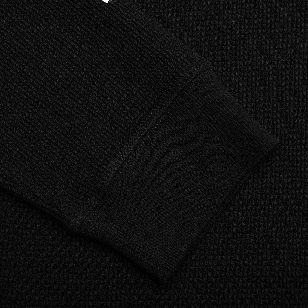 CLASSIC FIT L/S T-SHIRT - BLACK - 4