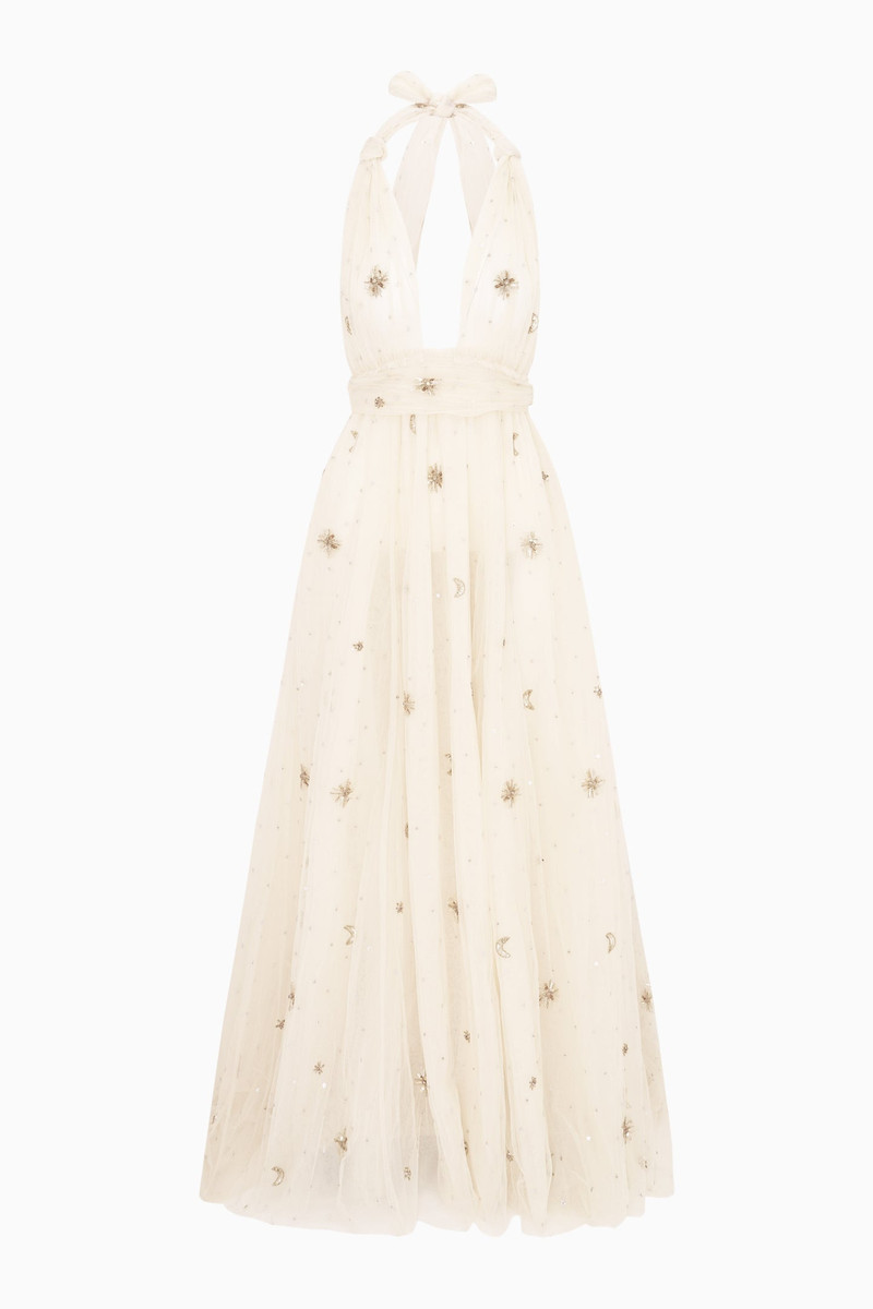Eldora Celestial Embellished Tulle Gown 5
