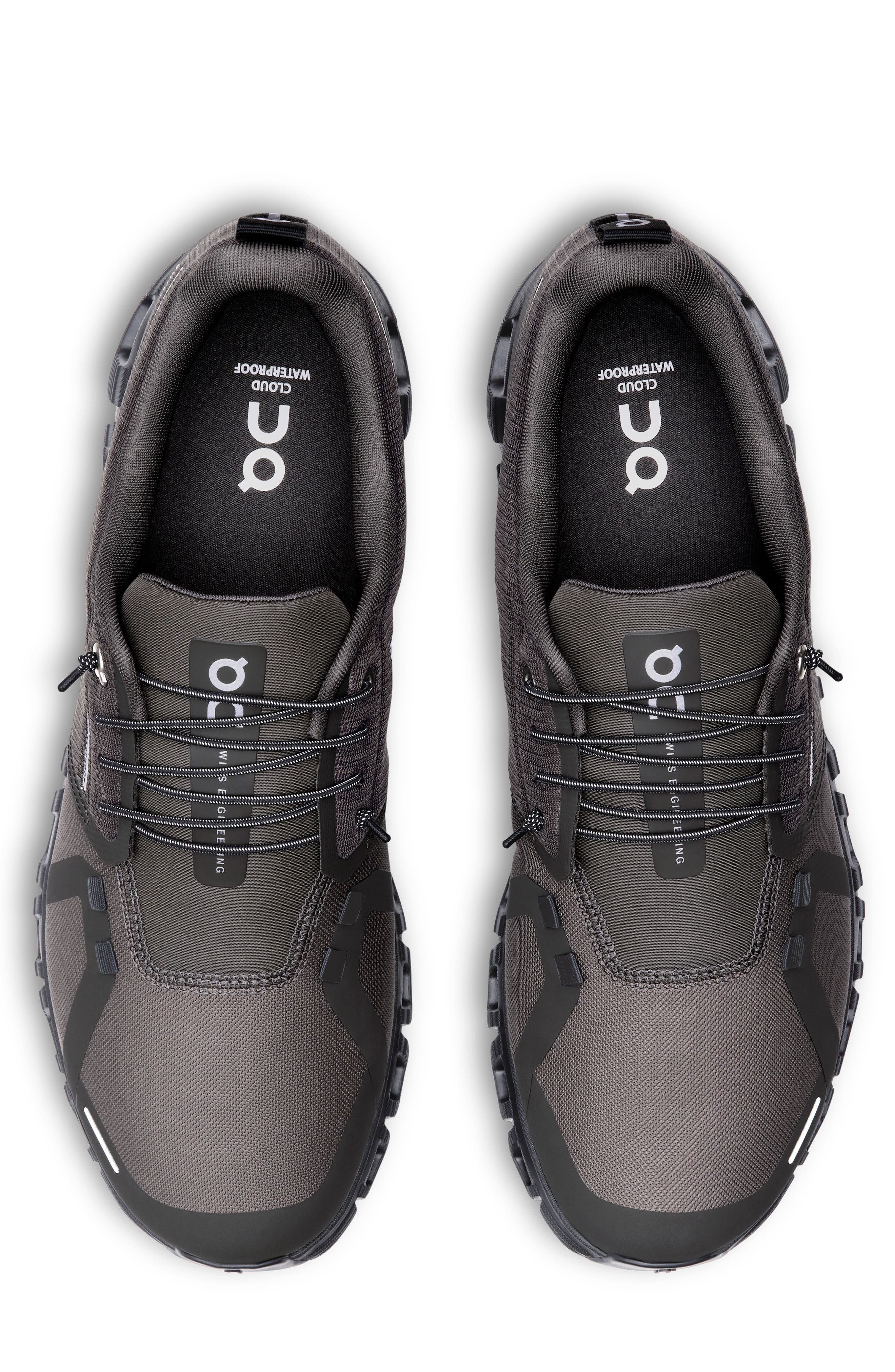 On Cloud 6 Waterproof Sneaker in Thorn/Black at Nordstrom - 4