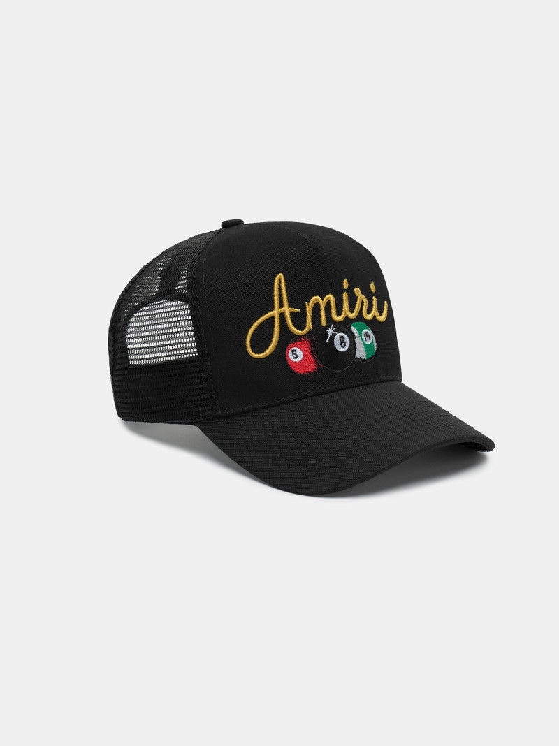 AMIRI AMIRI BILLIARDS TRUCKER HAT outlook