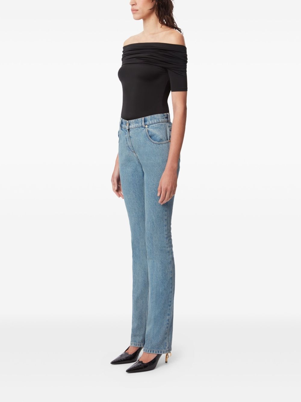 straight-leg jeans - 3