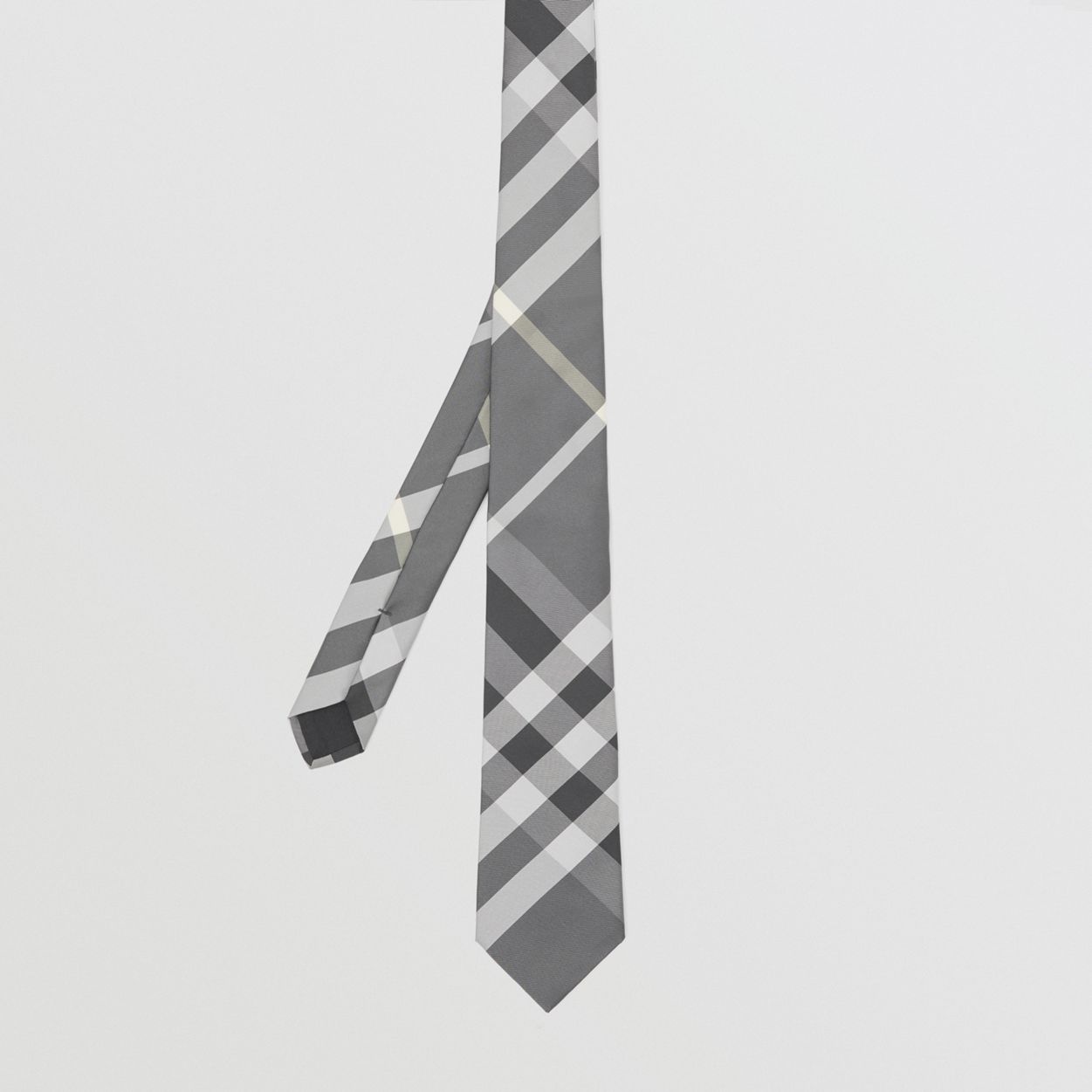 Classic Cut Check Silk Tie - 5