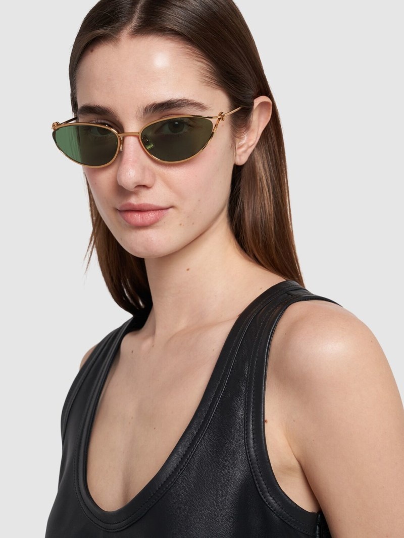 BV1330S Knot cat eye metal sunglasses - 3