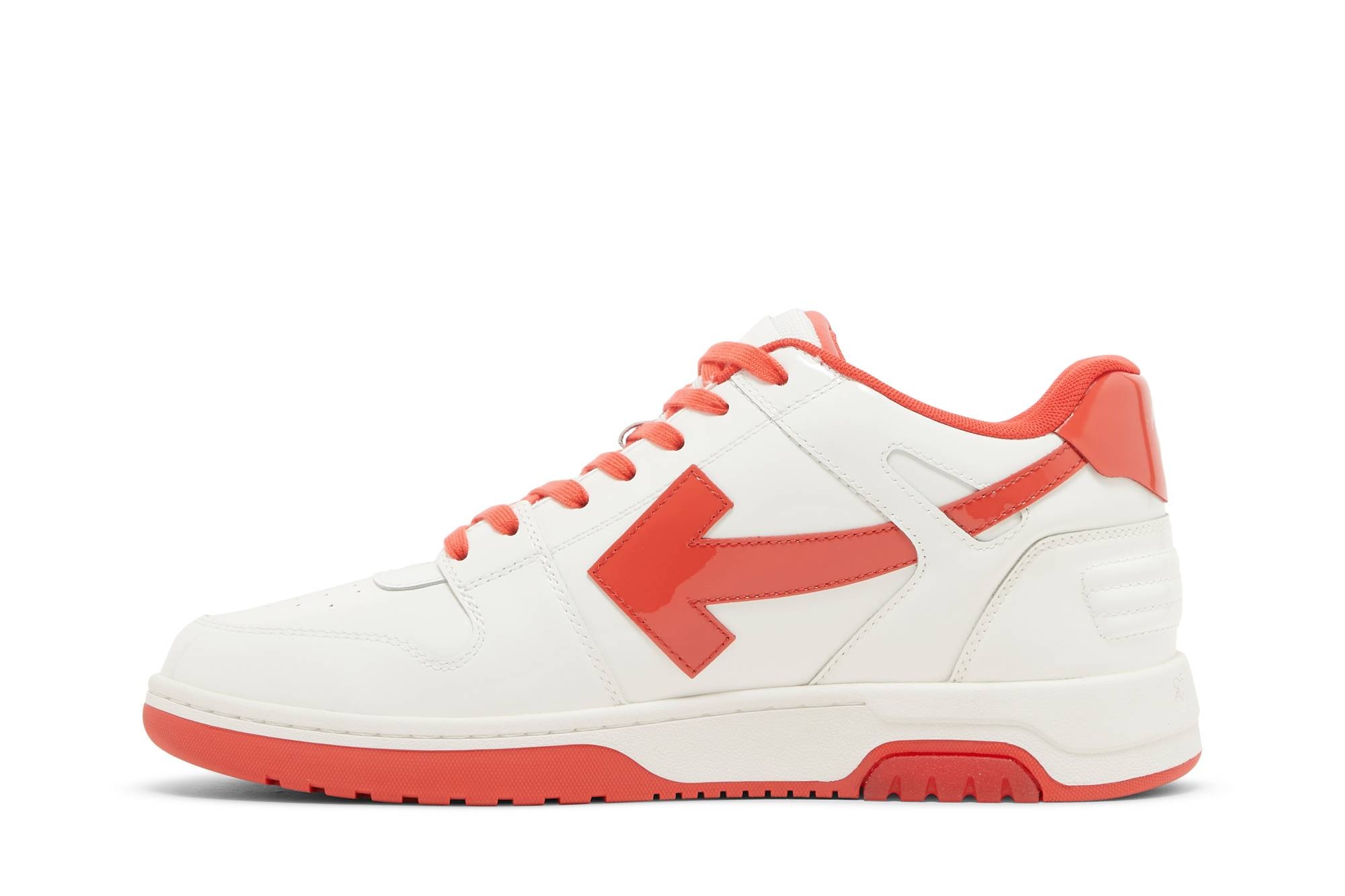 Off-White Out of Office 'White Red Patent' - 3