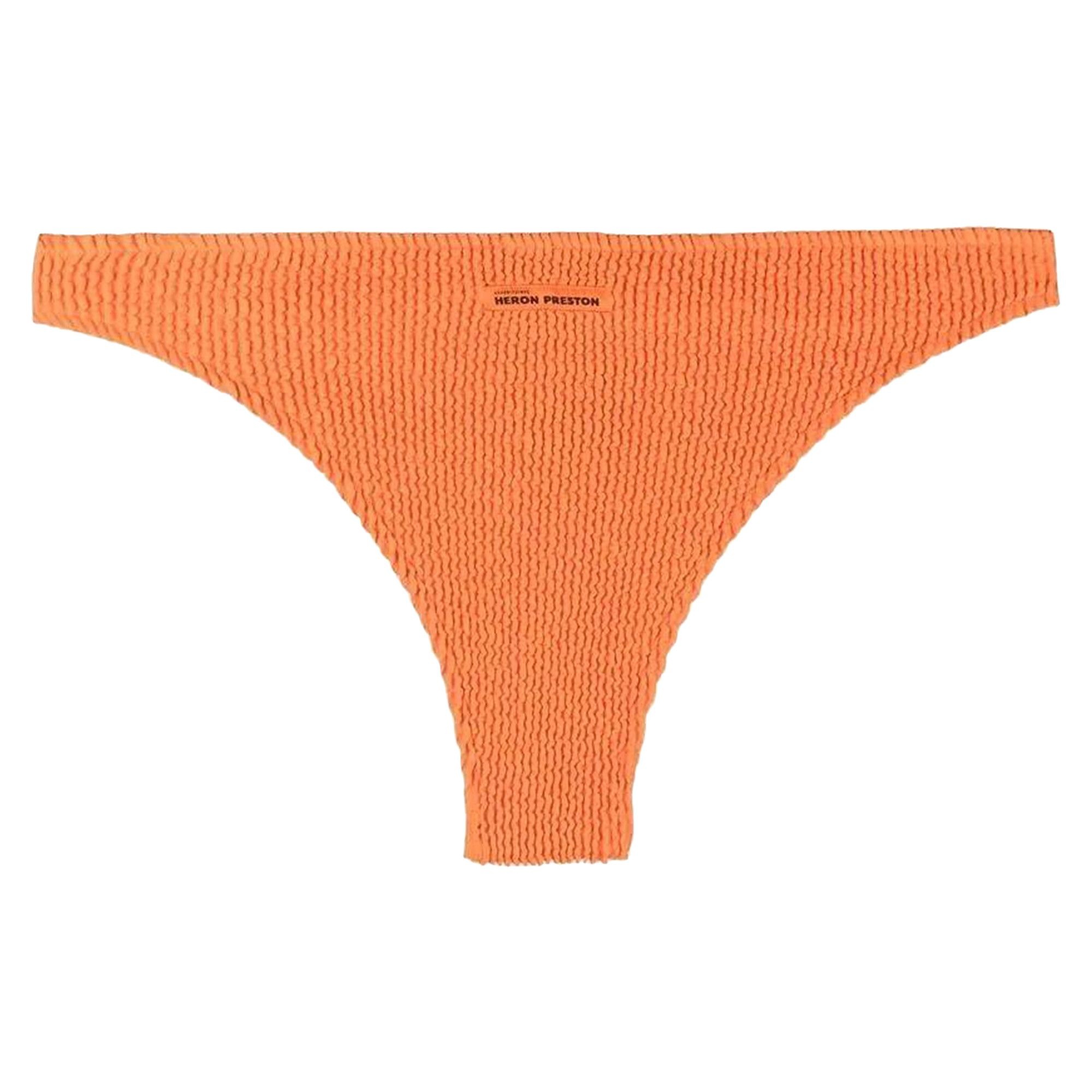 Heron Preston Bandeau Bikini Bottom 'Orange' - 2