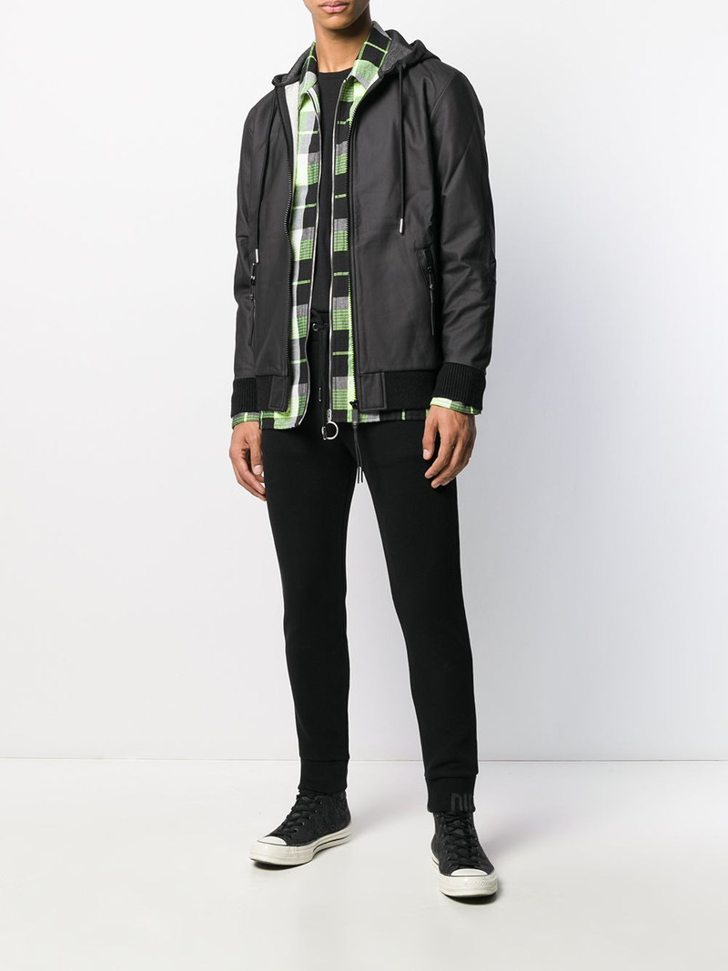 Diesel fitted logo track pants outlook