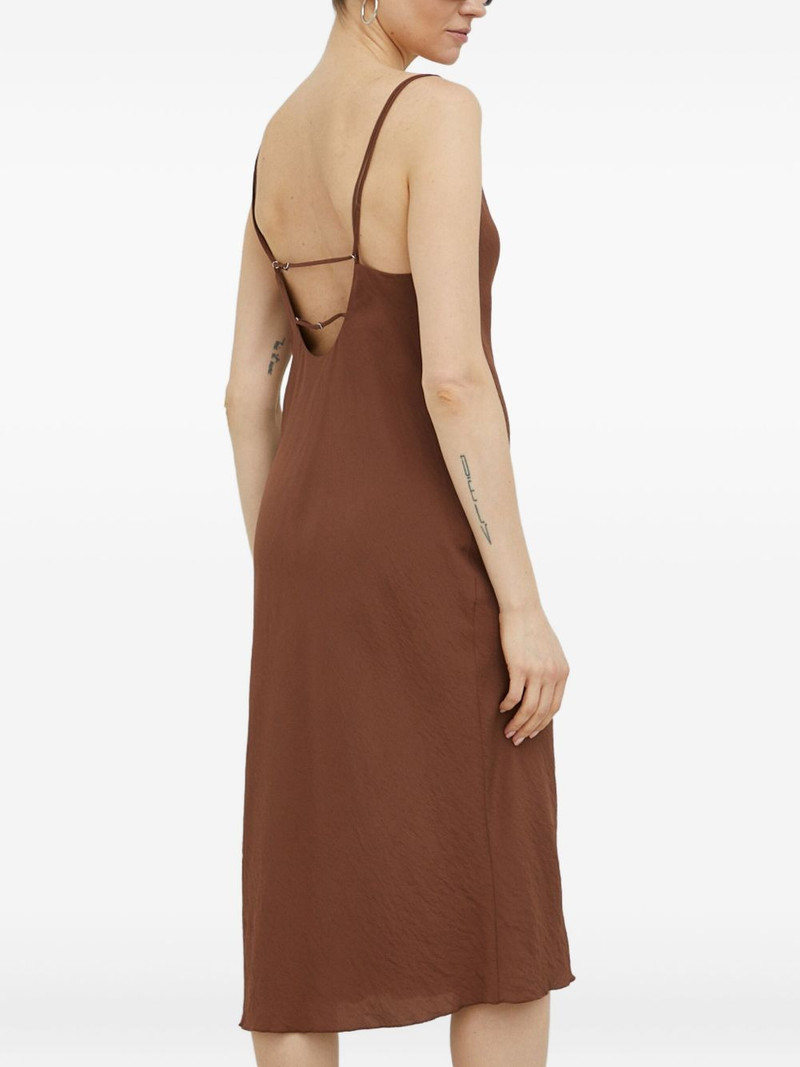 cowl-neck midi dress 3