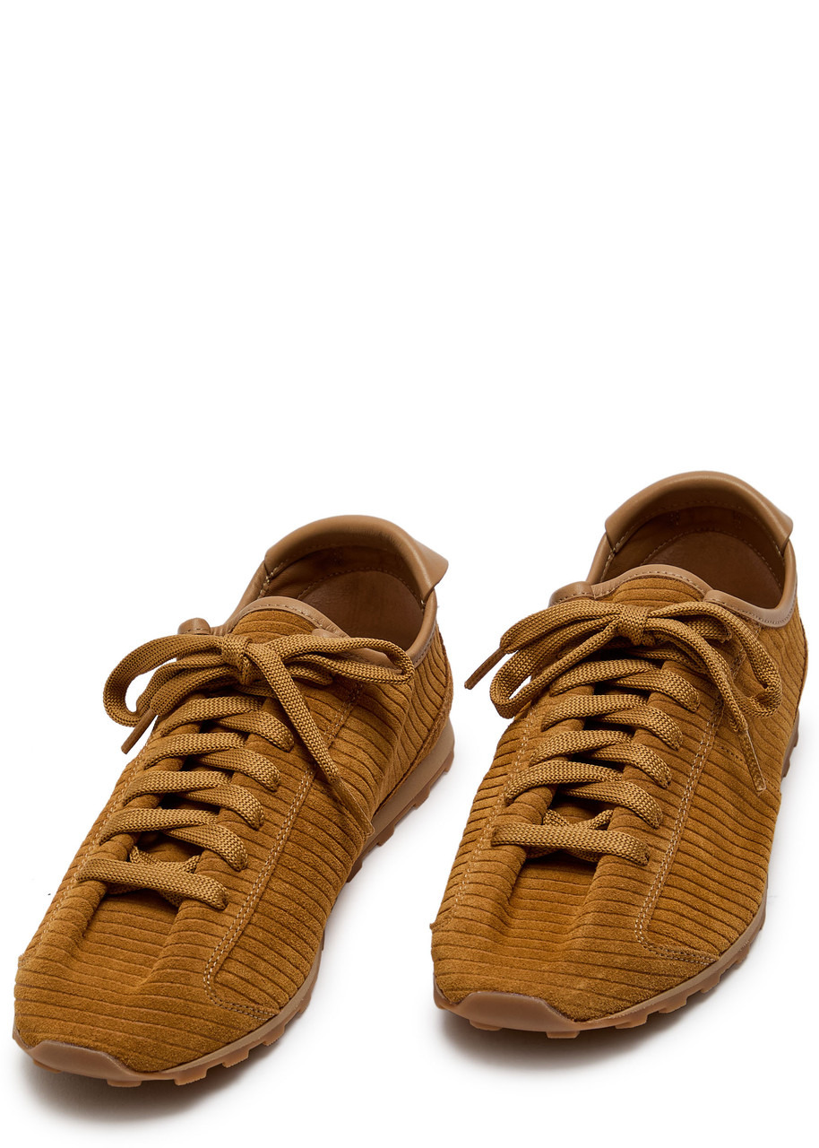Jacquemus Les Tennis Ribbed Suede Sneakers - 3
