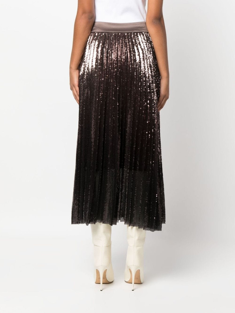 plissÃ© pleated midi skirt 4