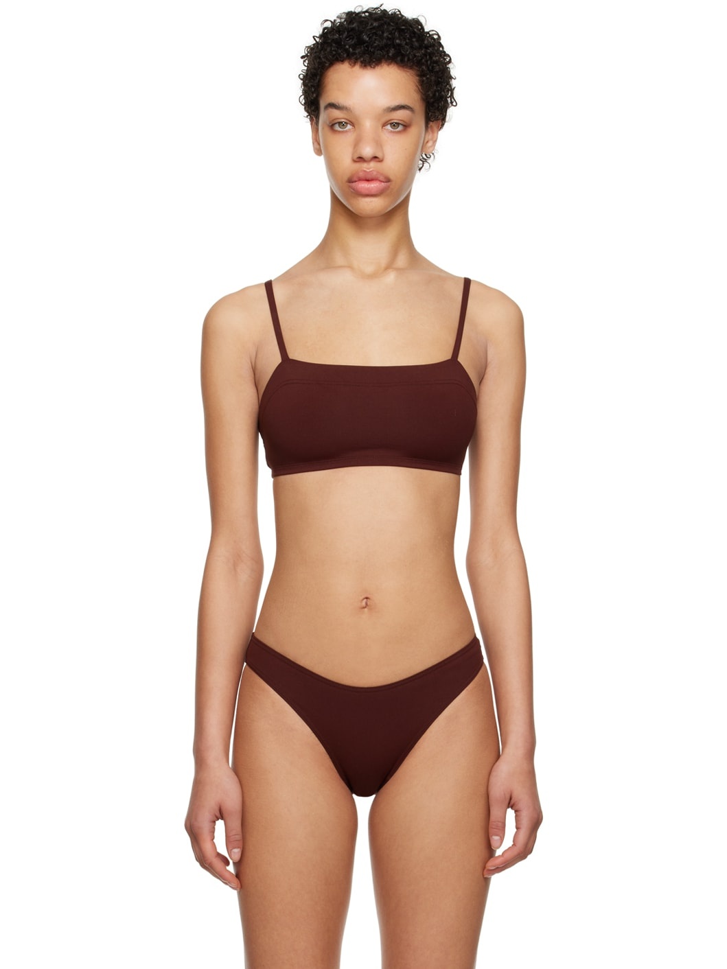 Brown Azur Bikini Top - 1