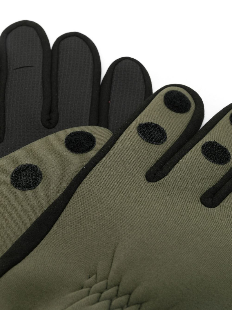 Barbour logo-thumb grippy gloves outlook