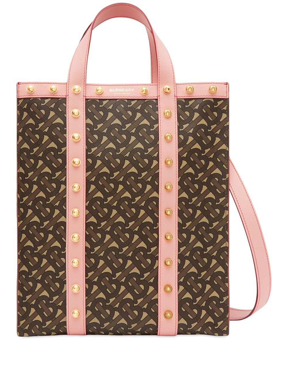 monogram-print tote bag - 1