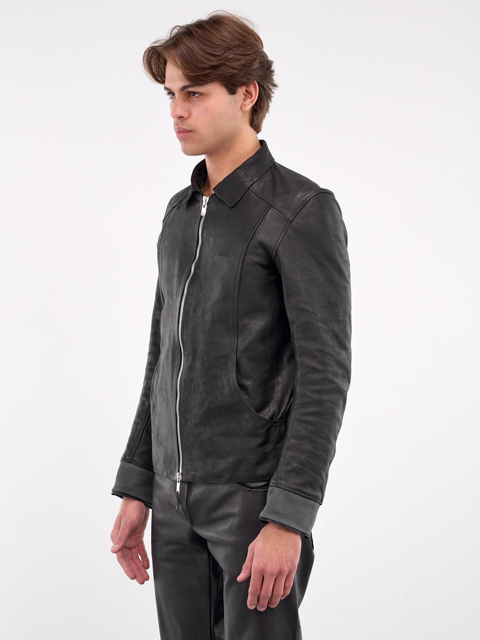 Aviator Leather Jacket - 2