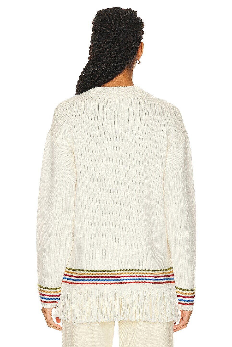 Loop Edge Pullover Sweater - 3