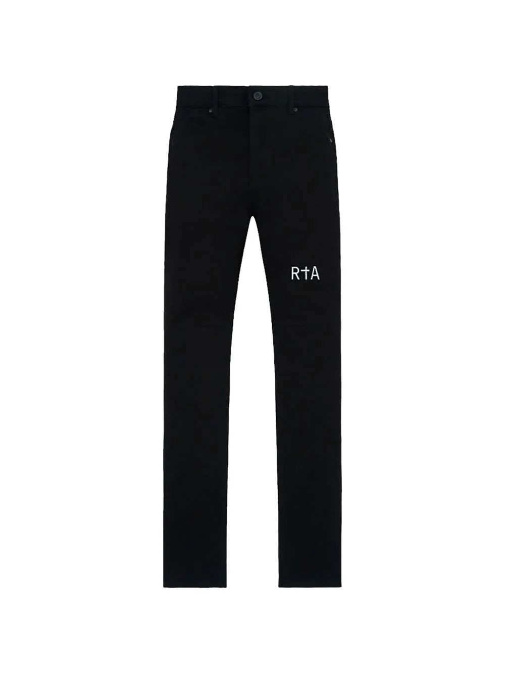 Bryant cross-print jeans - 1