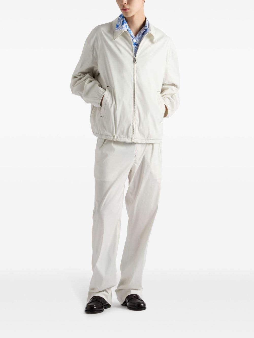 cotton bomber jacket - 2