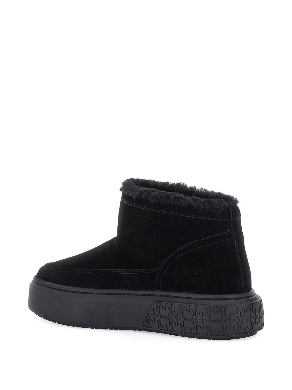 suede platform boots - 4