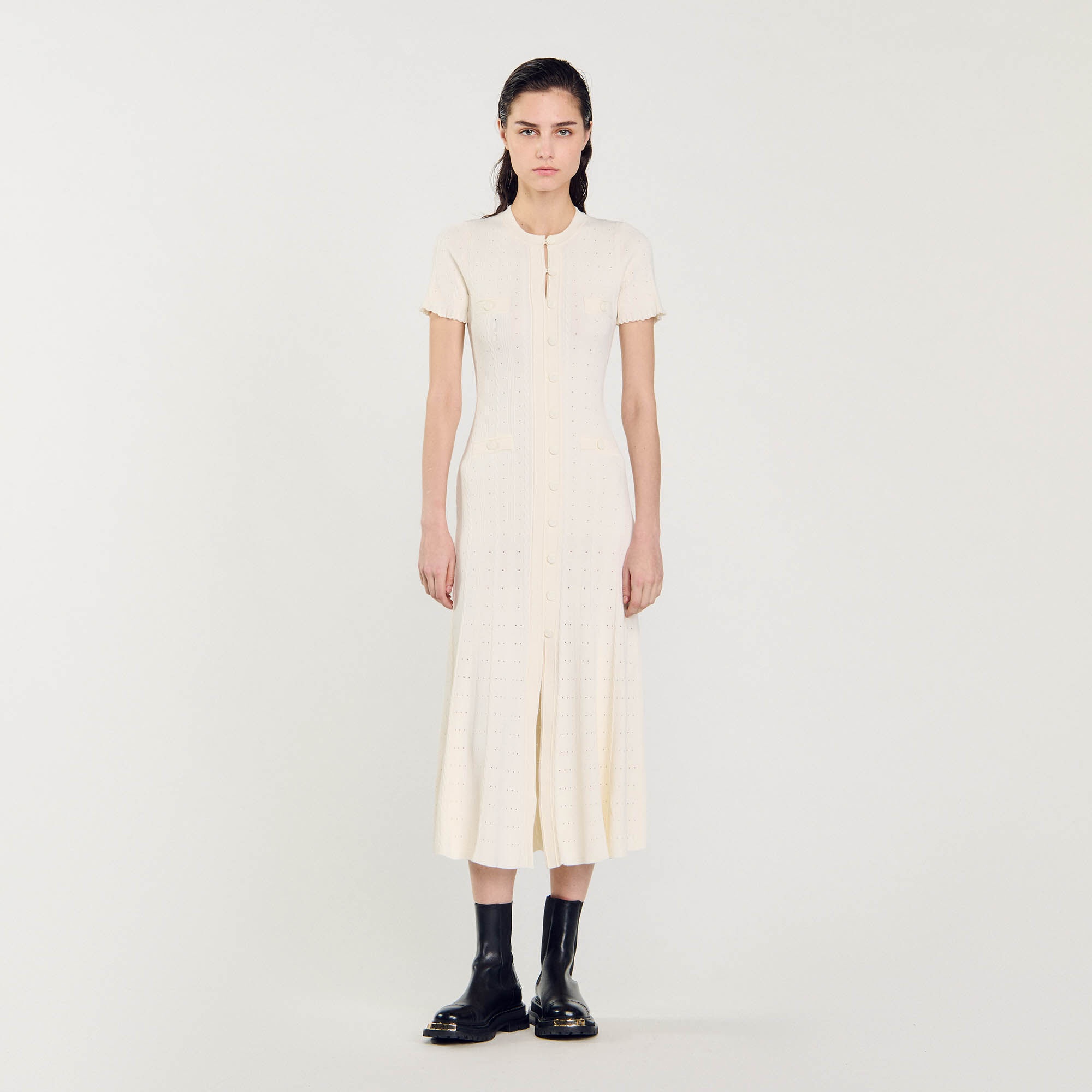 KNIT MAXI DRESS - 3