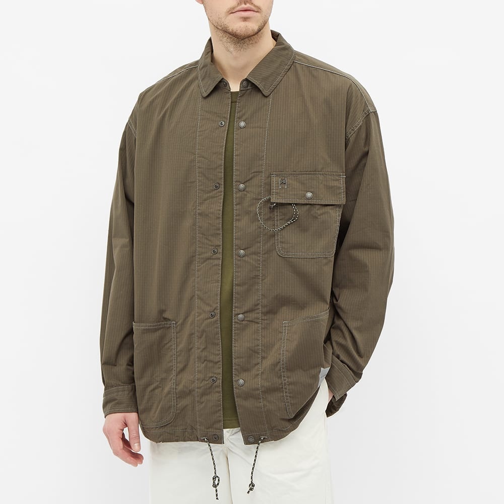 And Wander Drip Rip Shirt Jacket - 5