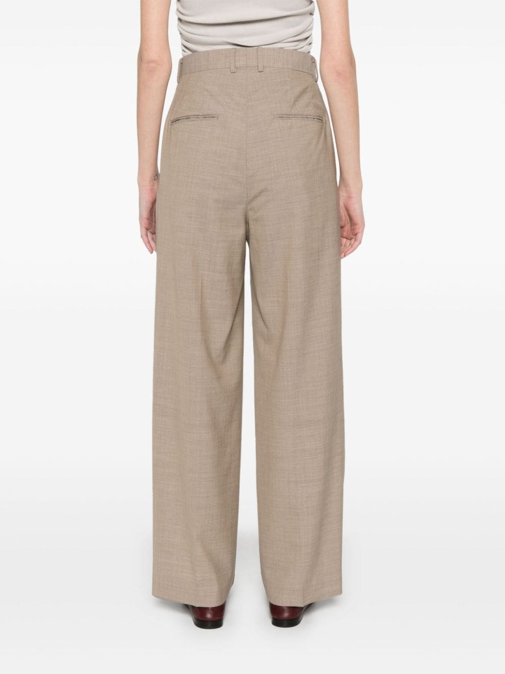 tailored straight trousers - 4