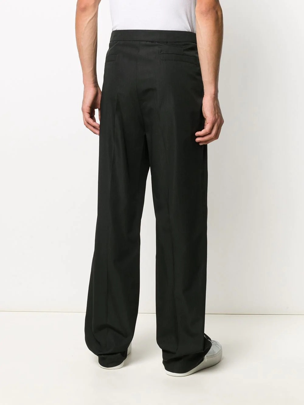 straight-leg trousers - 4