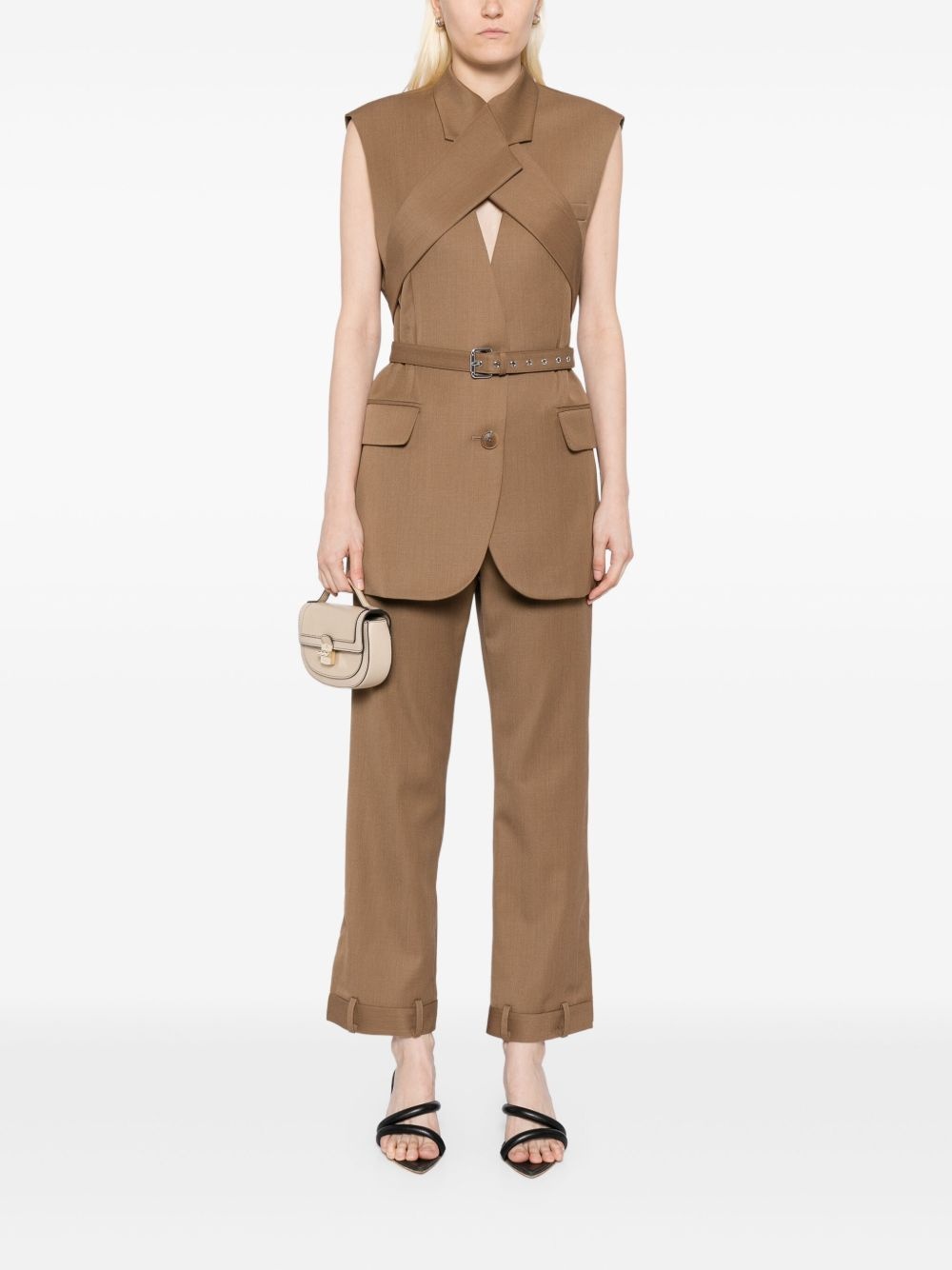 deconstructed tailored trousers - 2