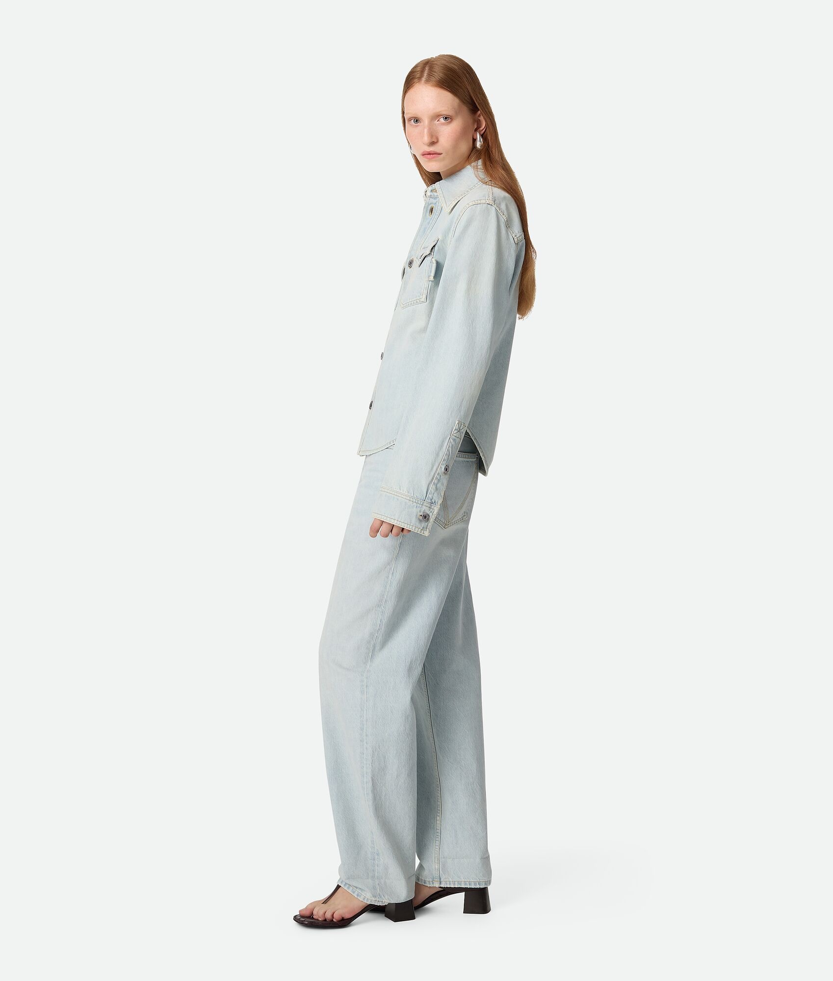 Extra Bleached Denim Shirt - 2