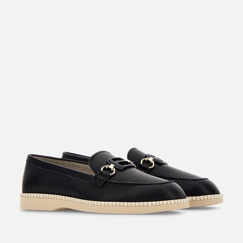 Deconstructed Loafers Hogan H642 Black 2