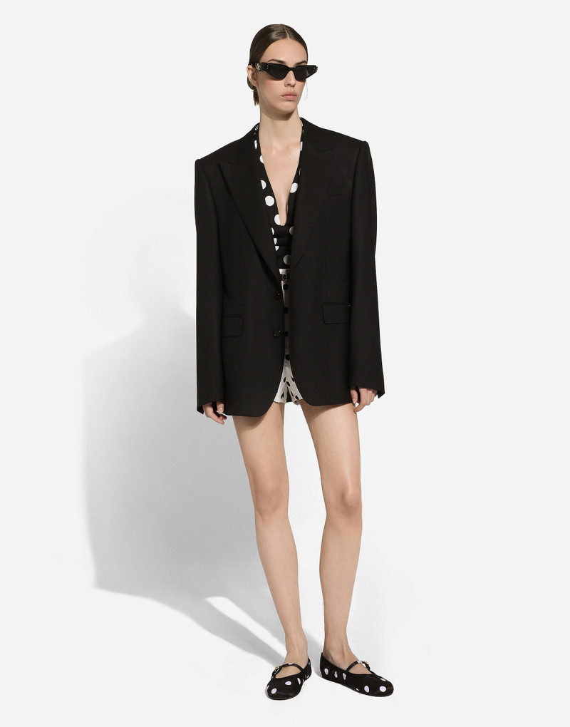 Dolce & Gabbana Single-breasted woolen jacket outlook