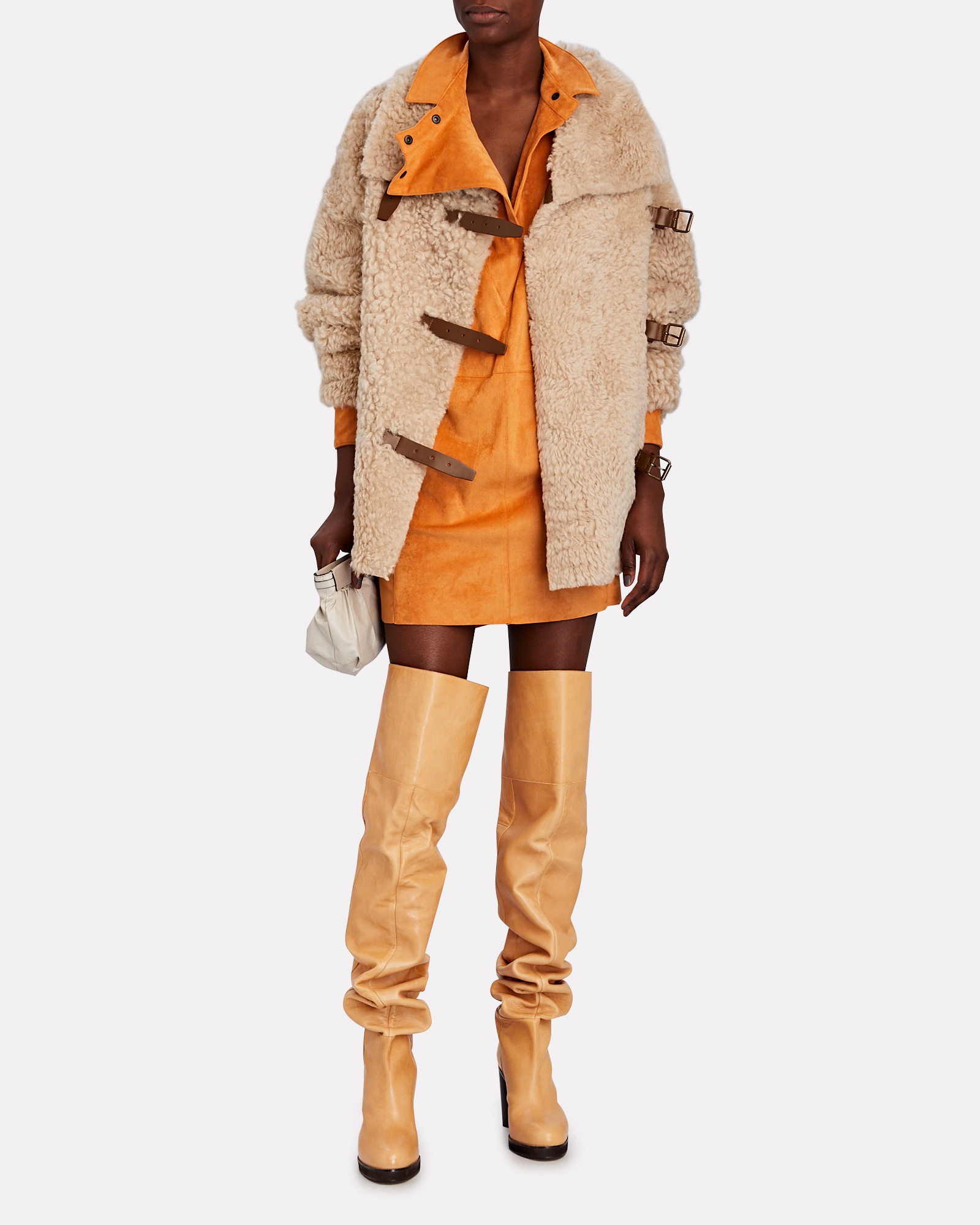 Lurna Over-The-Knee Leather Boots - 6