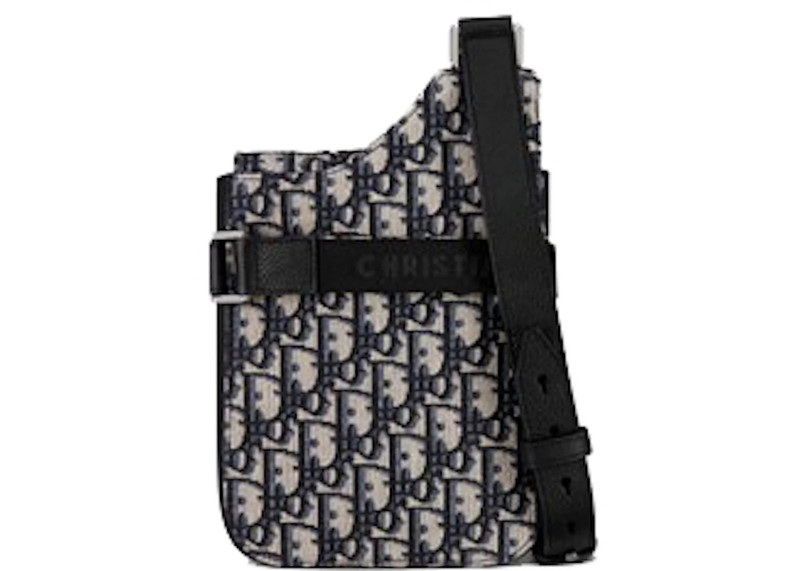 Dior Dior Saddle Pouch Oblique Jacquard Beige/Black outlook