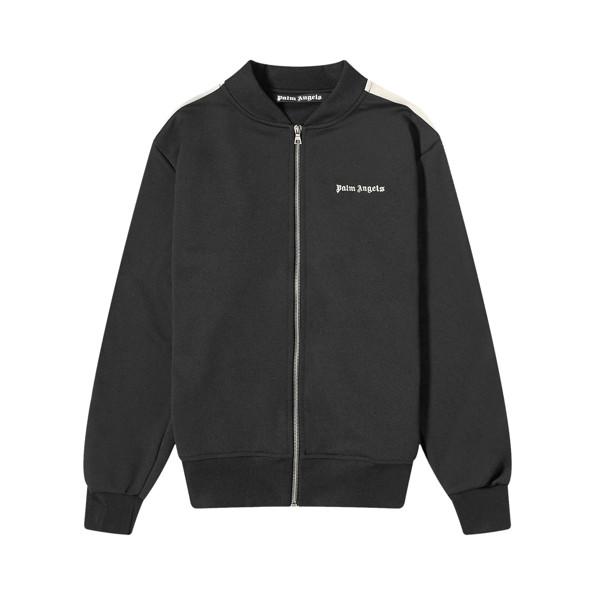 Palm Angels Classic Logo Bomber Track Jacket 'Black/Off White' - 1