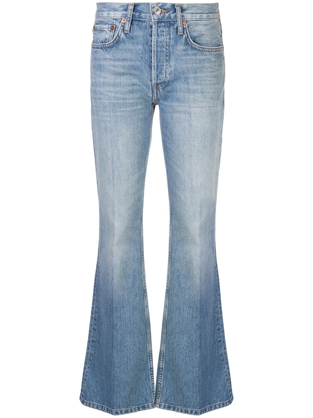 denim flared jeans - 1