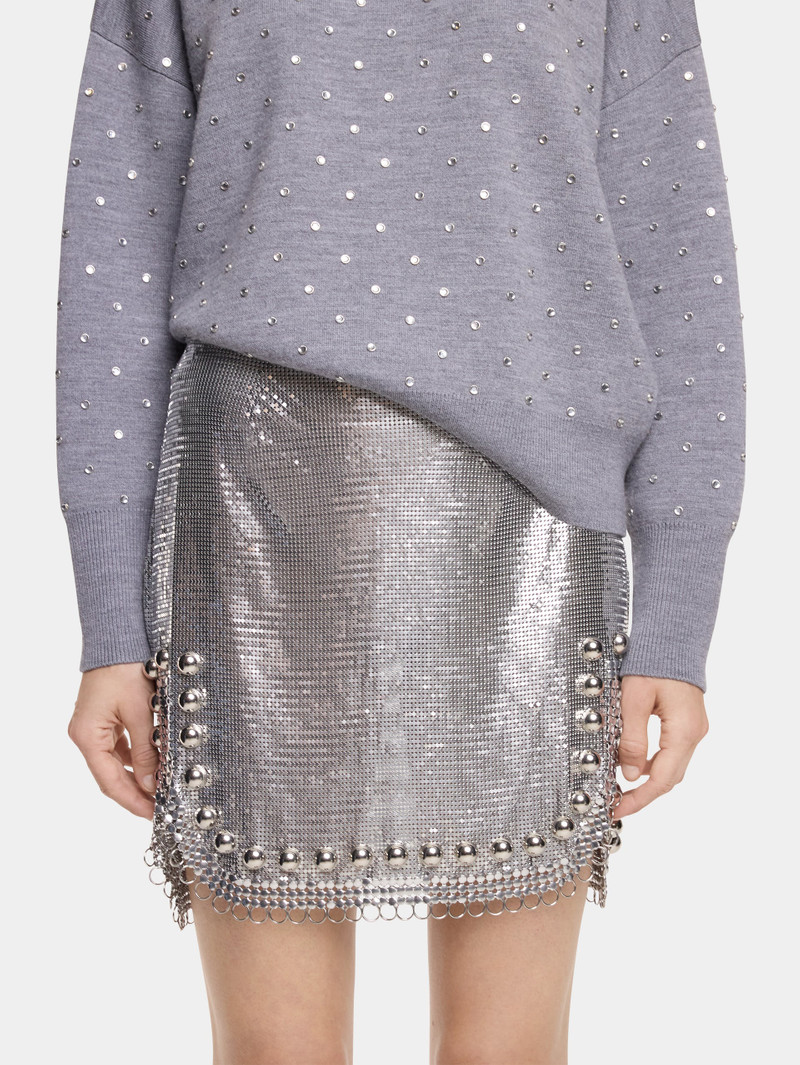 SHORT SKIRT IN MESH 3