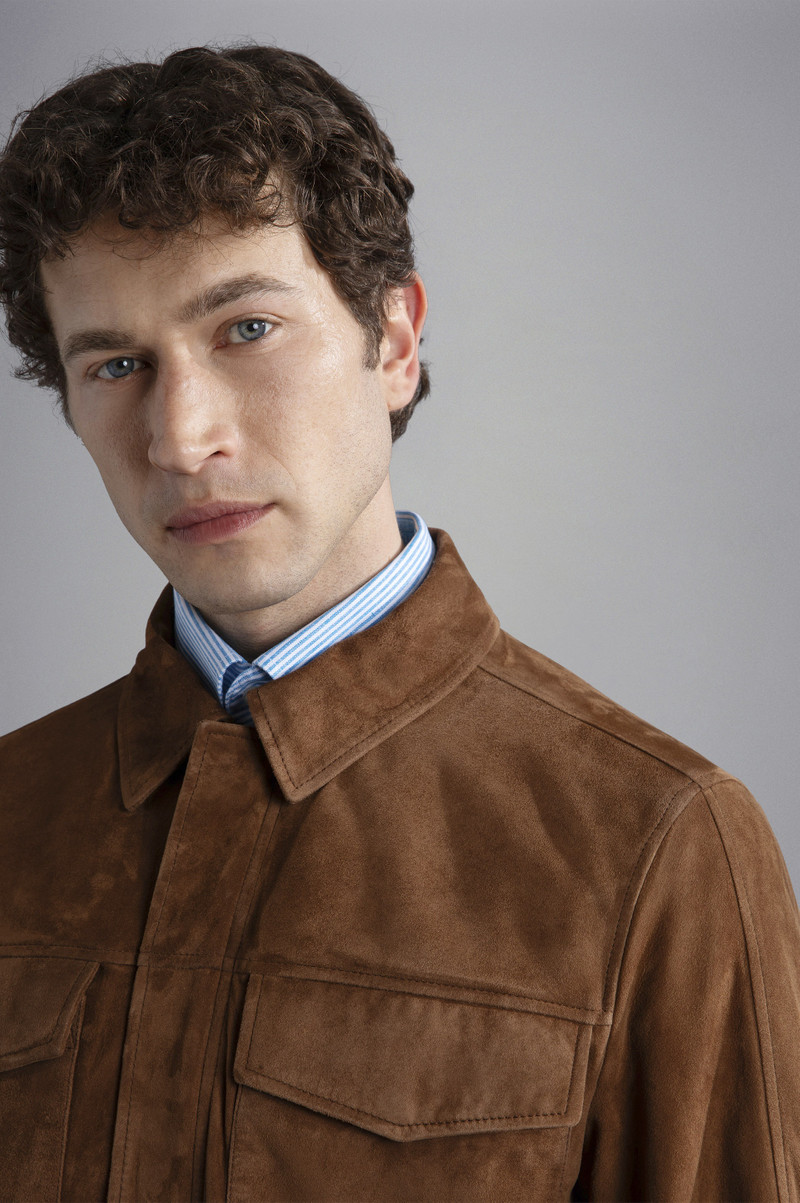 AQUALEATHER SUEDE SHACKET 4