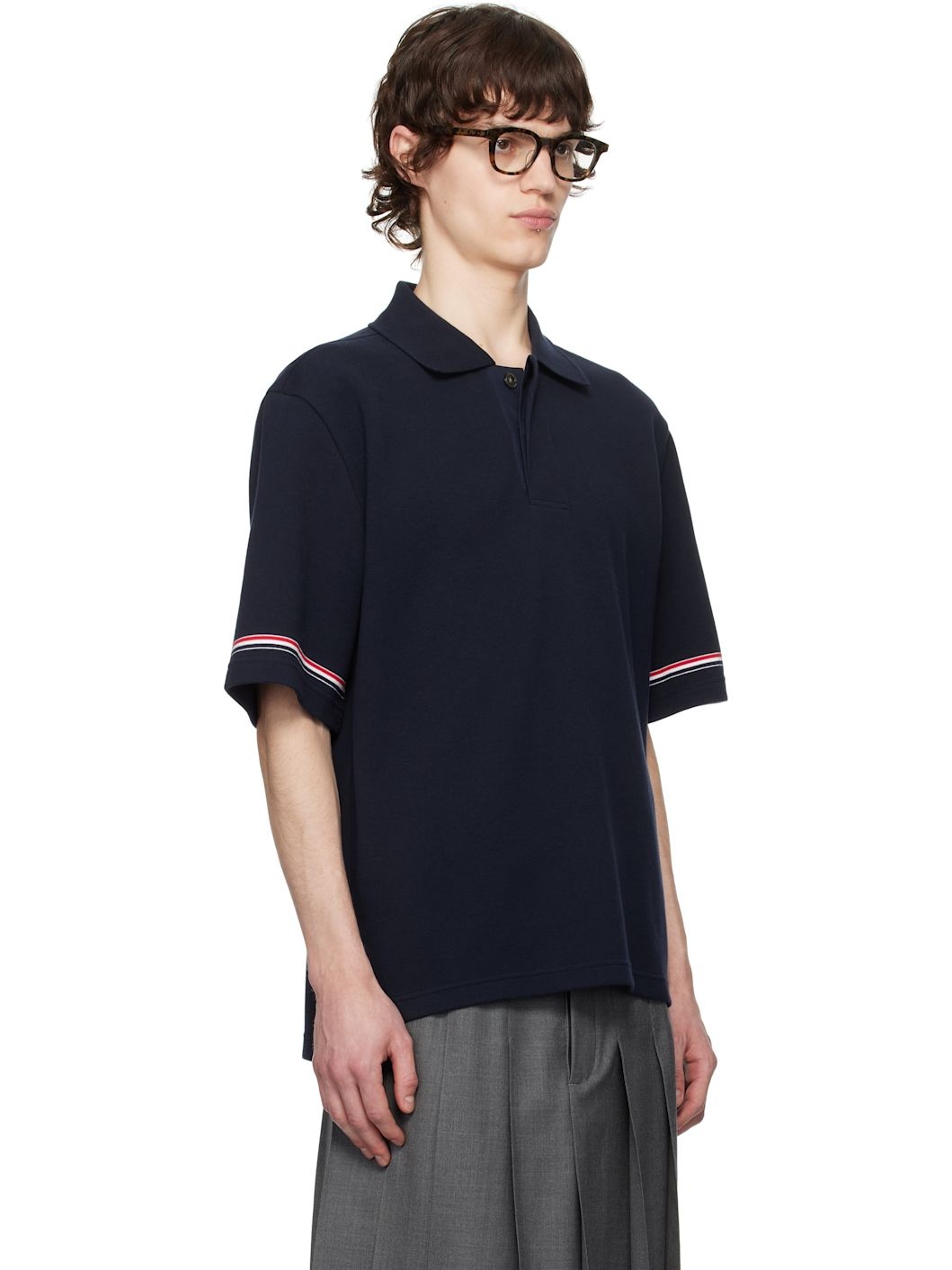 Navy Rugby Polo - 2