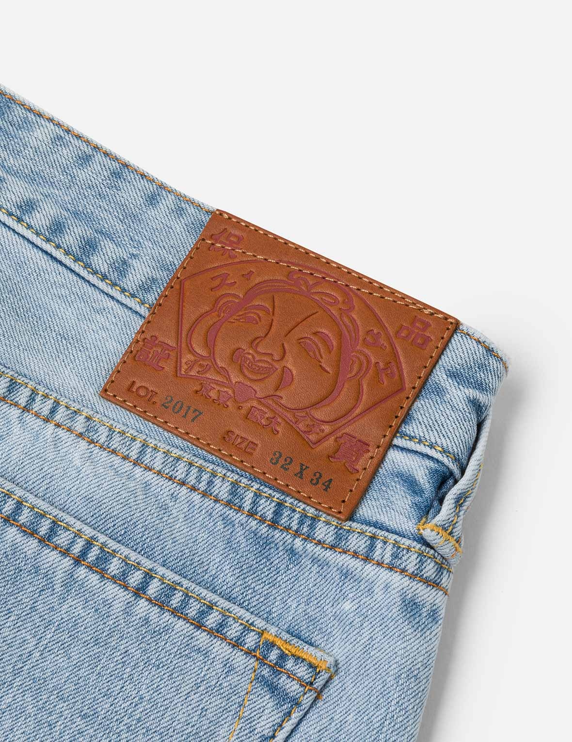 Graffiti-Style Daicock Print Carrot Fit Jeans #2017 - 11