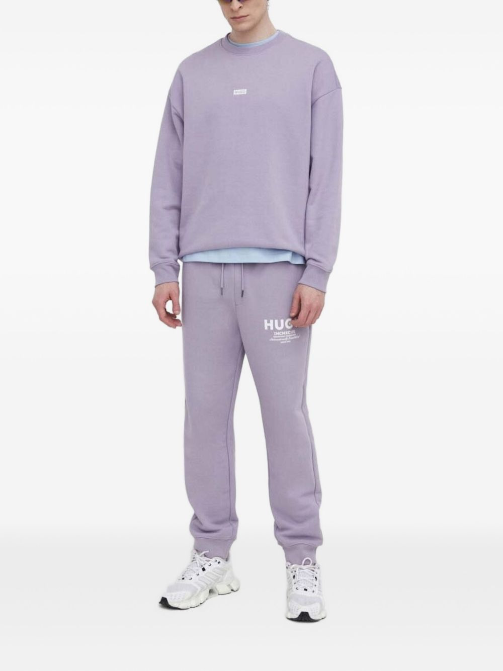 logo-print crew-neck sweatshirt - 2