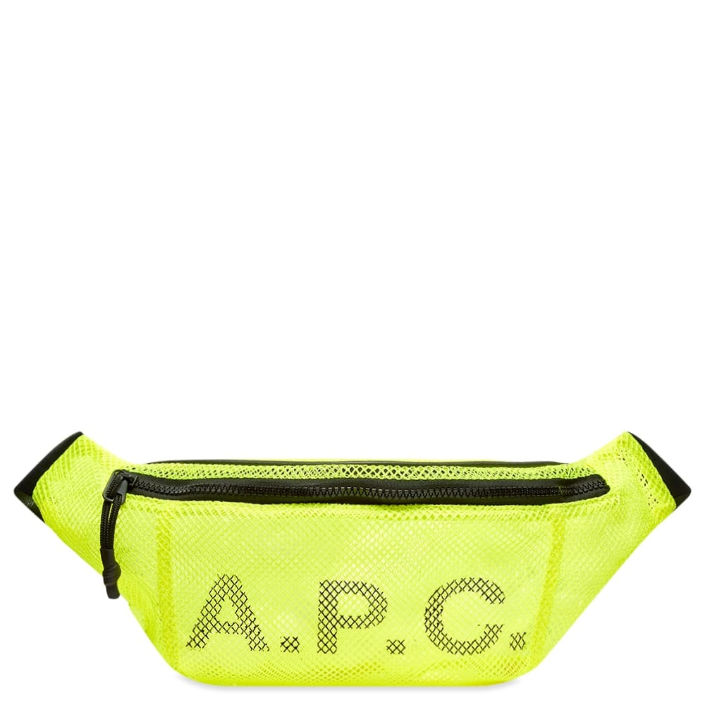 A.P.C. Mesh Logo Waist Bag - 1