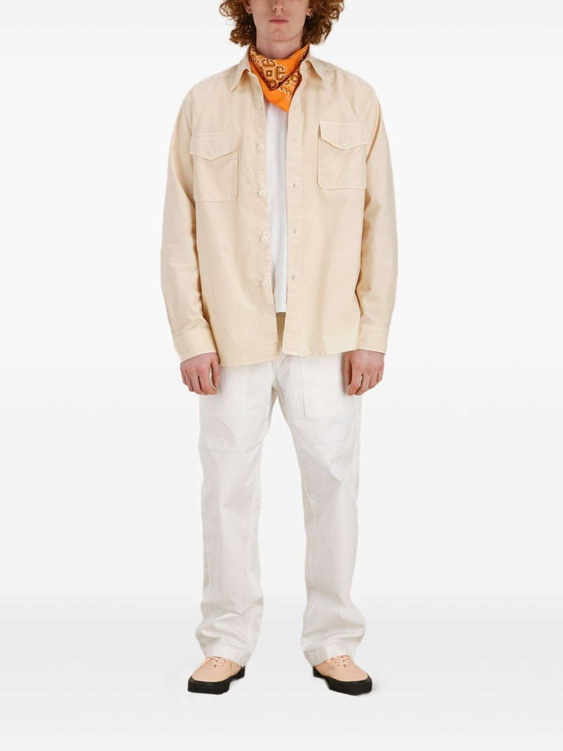 FORTELA Cpo twill chest-pocket shirt outlook