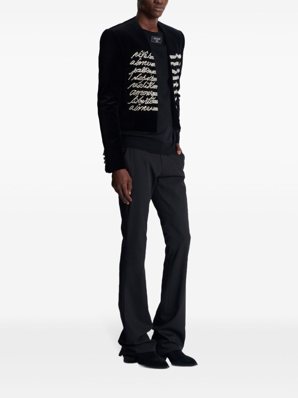 Spencer velvet jacket - 3