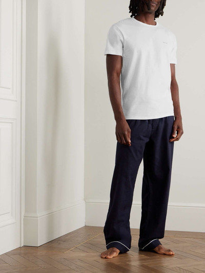 Paul Smith Three-Pack Logo-Print Organic Cotton-Jersey T-Shirts outlook