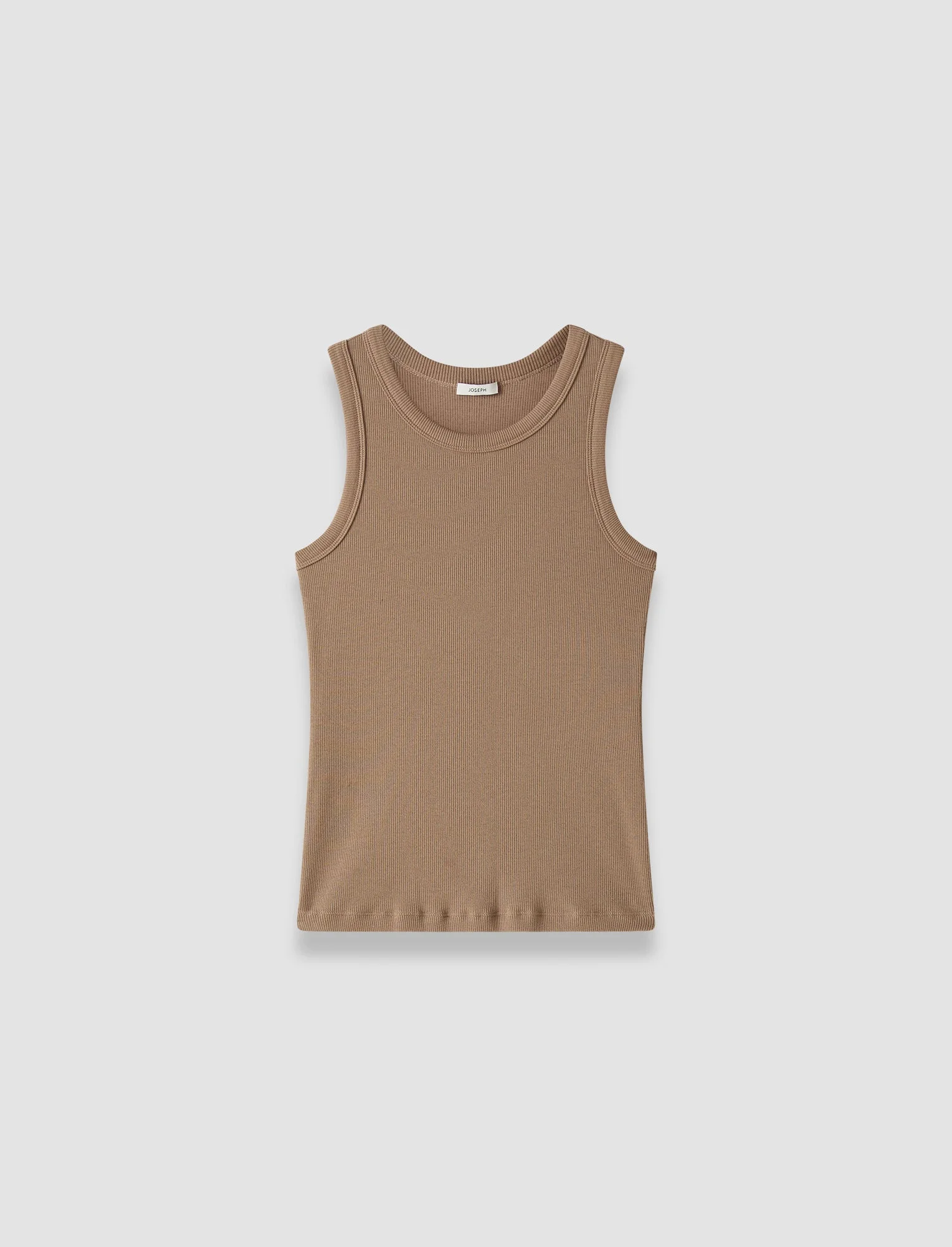 Yeux Cotton Rib Vest - 1