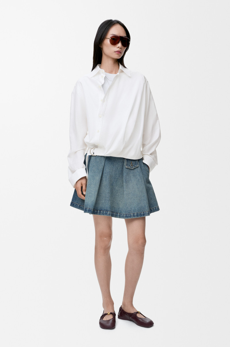 Loewe Draped shirt in cotton outlook