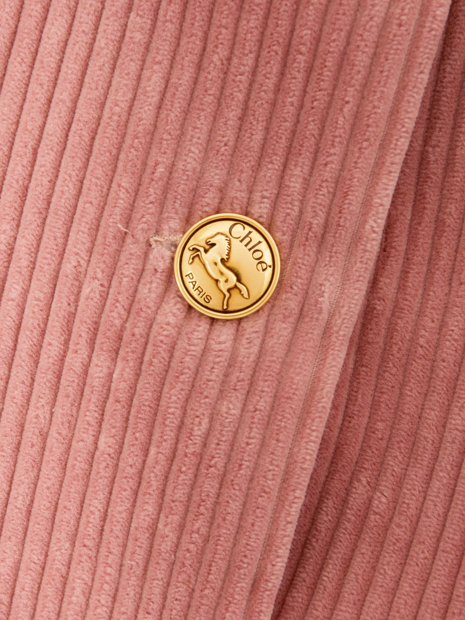 Cotton-corduroy jacket Pink - 5