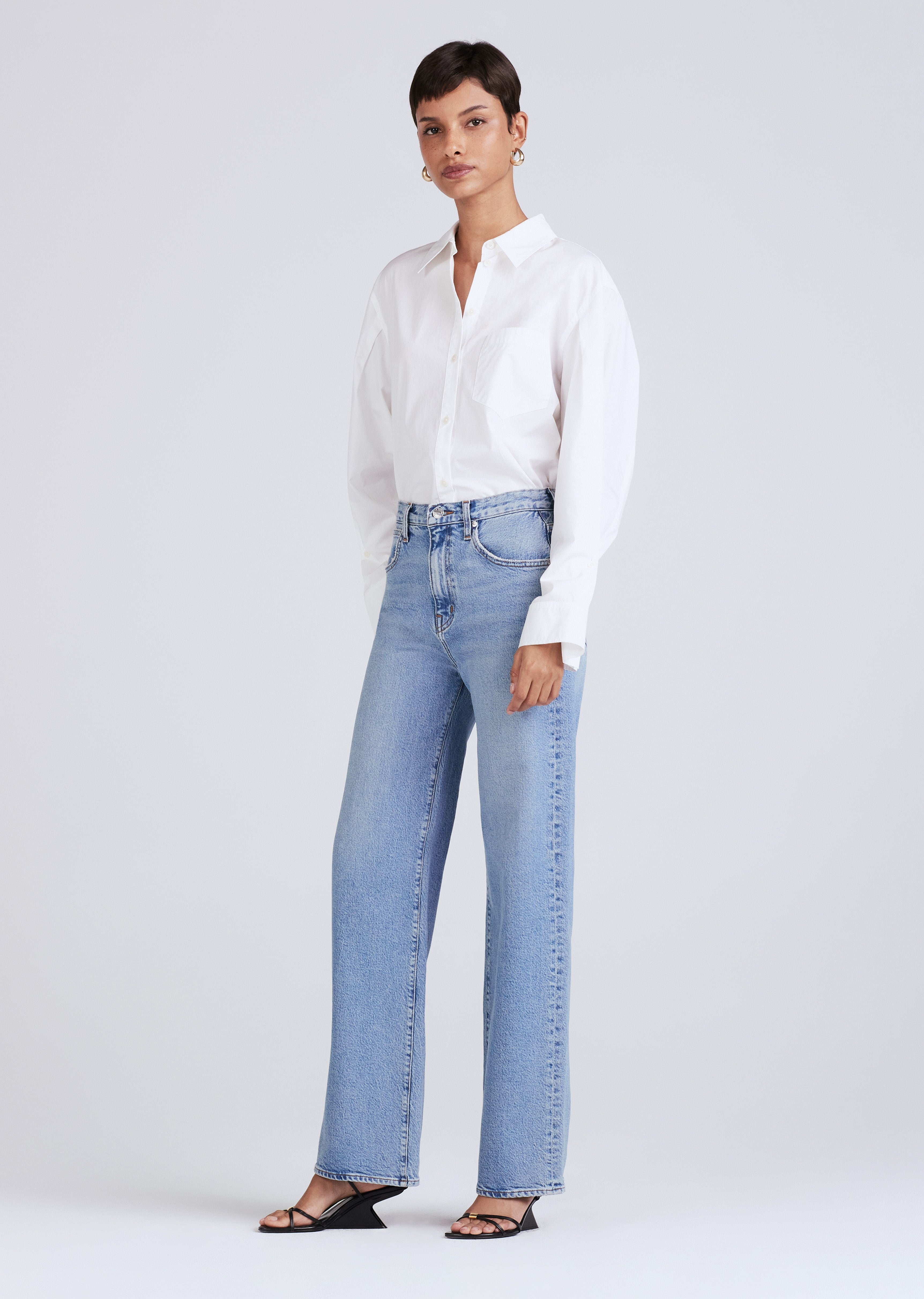 FAYE HIGH RISE TAILORED WIDE LEG - 2