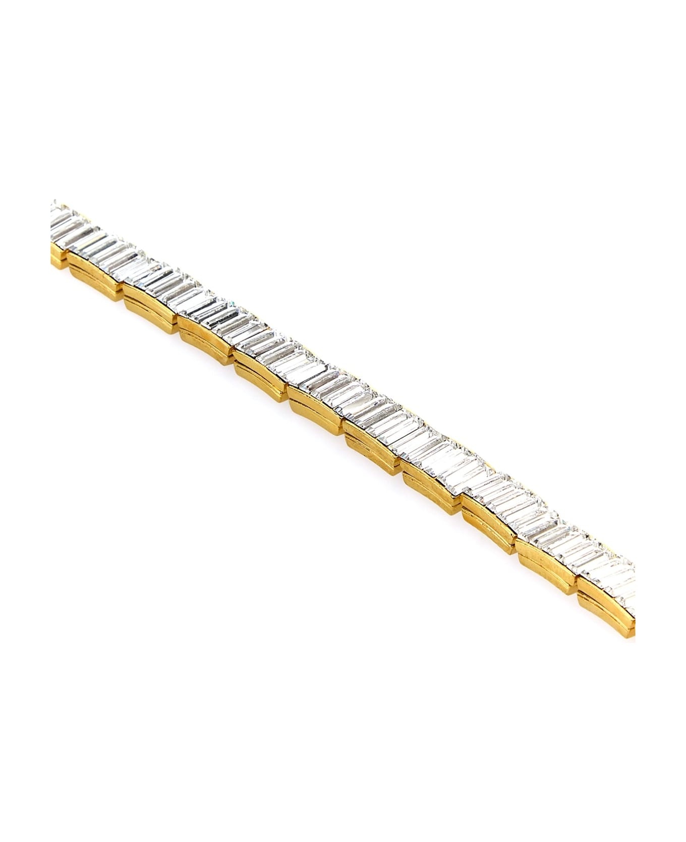 Embellished Metal Choker - 2