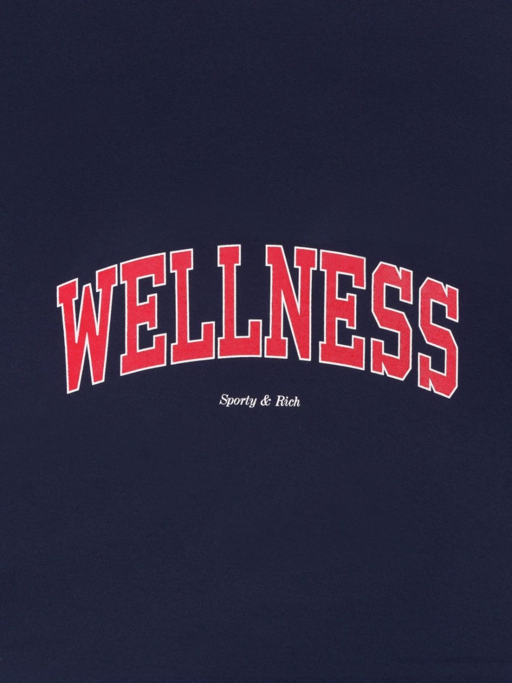 Wellness crew-neck cotton sweatshirt - 2